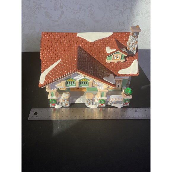 Department 56 Snow Village "Craftsman Cottage" 1992 Christmas Decor - Picture 9 of 10